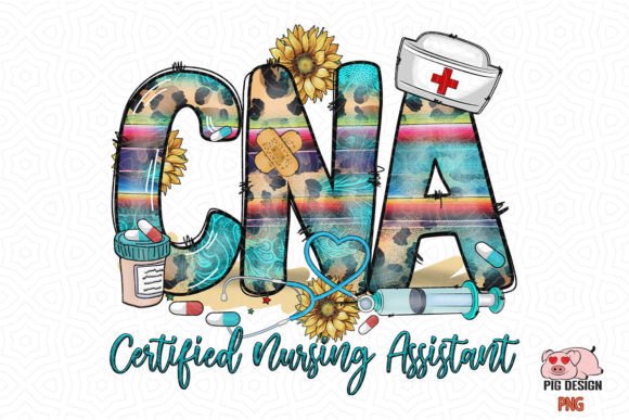 CNA Nurse Western SVG: Graphics for Crafts