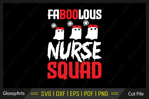 Fa-boo-lous Nurse Squad: Graphics for Crafts