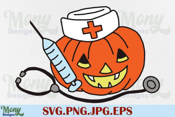 Halloween Nurse Graphics for Crafts