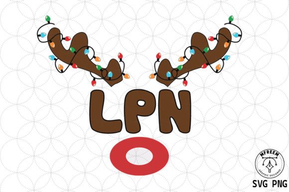 LPN Retro Christmas SVG: Crafts & Graphics