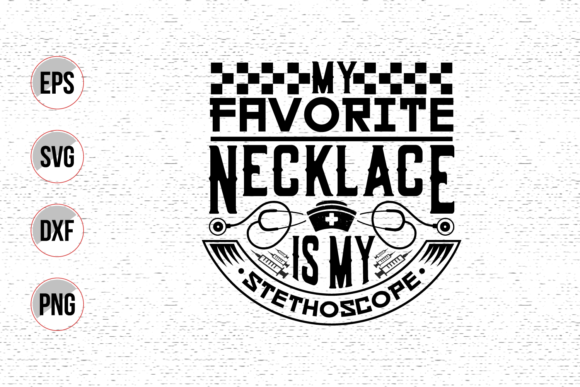 My Favorite Necklace: Nurse Graphics for Crafts