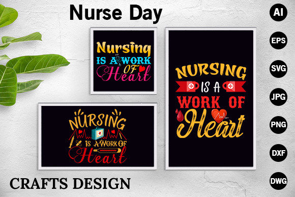 Nurse Day SVG Graphics for Crafts & Branding