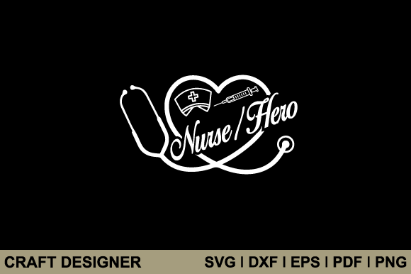 Nurse Hero SVG: Graphics for Crafts