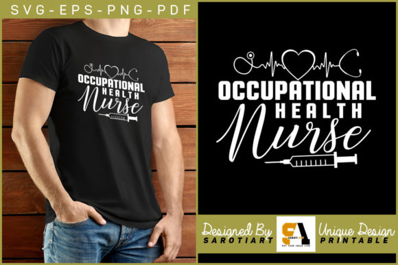Nurse Occupational Health SVG: Crafts & Graphics