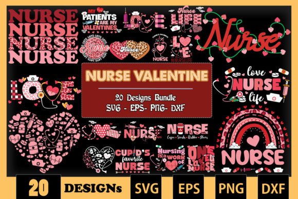 Nurse Valentine Graphics for Crafts Review
