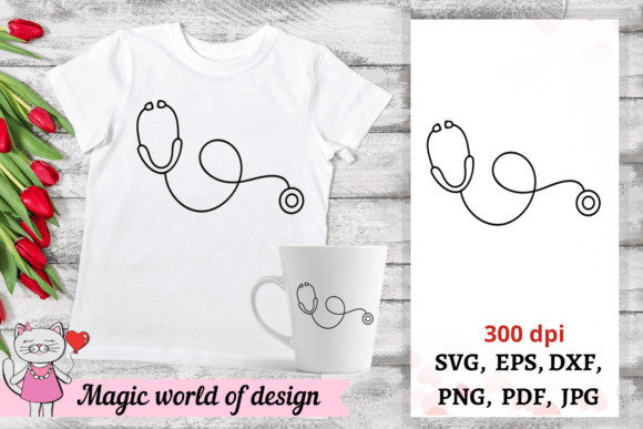 Physician Assistant Floral Graphics for Crafts