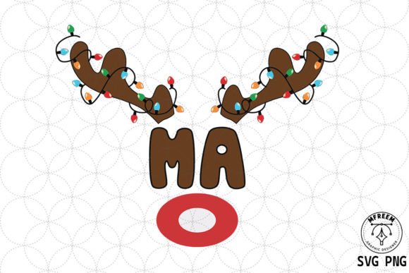 Retro Christmas Graphics for Crafts & Branding