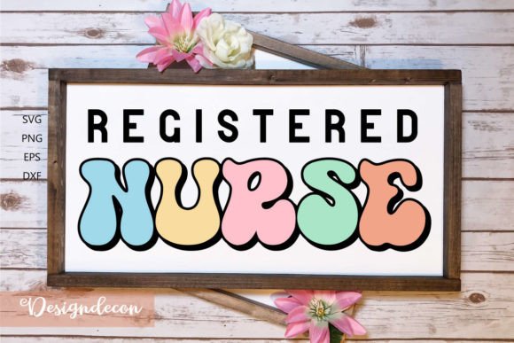 Retro Nurse SVG: Graphics for Crafts